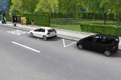 welche fahrzeuge dürfen auf fahrbahnen in zweiter reihe halten