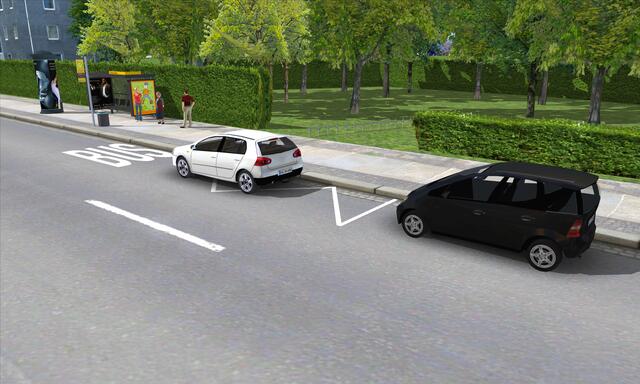 welche fahrzeuge dürfen auf fahrbahnen in zweiter reihe halten