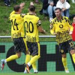 aufstellungen: teilnehmer: lille osc gegen borussia dortmund