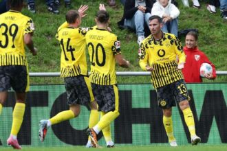 aufstellungen: teilnehmer: lille osc gegen borussia dortmund