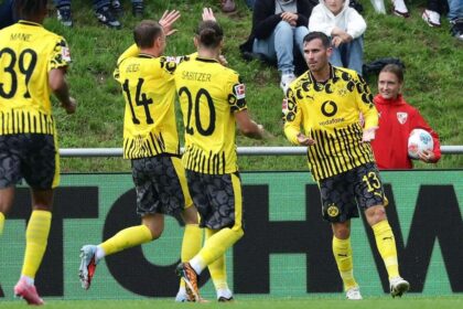 aufstellungen: teilnehmer: lille osc gegen borussia dortmund