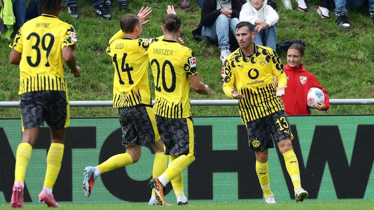 aufstellungen: teilnehmer: lille osc gegen borussia dortmund