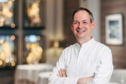 Chef in a restaurant setting